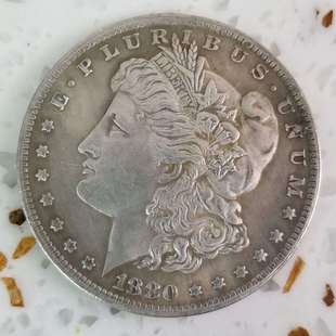 P version 28 kinds of American Morgan coins commemorative coins silver antique crafts brass silver plated material