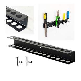 Cross-border screwdriver storage rack wall hanging wall-mounted simple metal tool rack pliers big pliers wrench
