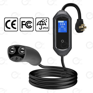 Tesla Portable Car Charger Customized Wholesale New Energy Vehicle Ac 32A Home Charging Pile