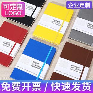 In stock a5 thickened notebook wholesale High-looking business notepad simple meeting recording book logo notebook
