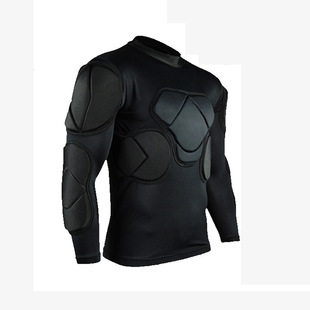 Goalkeeper suits Barcelona Real Madrid adult anti-collision leg pads knee pads elbow pads training tights helmet armor cross-border