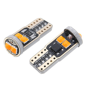 Автомобильный светодиодный индикатор ширины T10 3030 6smd подсветка номерного знака свет декодирования объектив Canbus Автомобильный свет