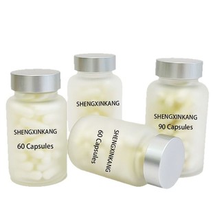 BL-1209 Cross-border 60 90 Coenzyme Q10 Capsule Bottle Health Care Bottle Whitening Scrub Capsule Bottle