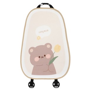 Blue Rain Memory Foam Waist Headrest Cute Comfortable Car Neck Pillow Tulip Rabbit Car Soft Waist Cushion