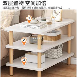 Bedside Table Modern Simple Solid Wood Color Bedside Cabinet Nordic Simple Storage Storage Cabinet Internet Celebrity Bedroom Small Bed City