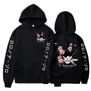 Japanese Anime Hoodie for Men Women Wanted Poster Print Swea