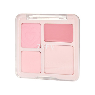 ZVEV powder through blush high disc carmine cream lying silkworm eye shadow plate expansion color matte high gloss face brightening Z159