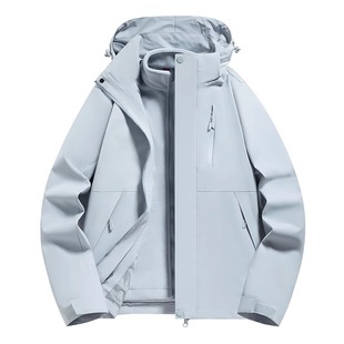 Куртка Camel HJCAMEL Куртка Женский новый 3-в-1 открытый водонепроницаемый маленький осенний зимний альпинистский костюм