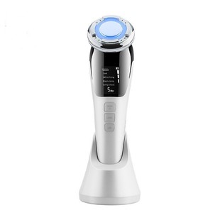 Cross-Border Household Photon Rejuvenation Beauty Instrument Ems Microcurrent Hot and Cold Introduction Instrument Facial Lifting Beauty Instrument