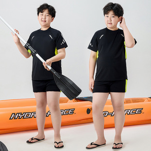 Chubby Kids Swimsuit Boys' Plus Size Split Swimsuit Teenager Chubby Boys Swimsuit Children's Swimsuit suit