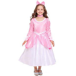 Cross Border Halloween Cinderella Sister Princess Cos Suit Court Noble Miss Role Playing Stage Performance