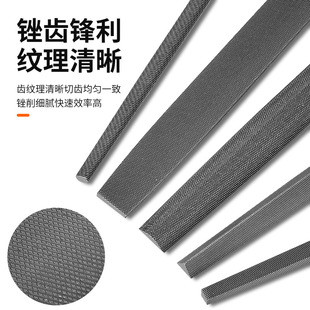 Meike file grinding tool small contusion knife triangle rubbing knife semicircle flat round file hand file fitter steel file iron