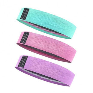 Yoga Elastic Band Hip Training Resistance Band Strength Training Hip Leg Fitness Women's Knitted Elastic Ring Hip Squat Beautiful Hip