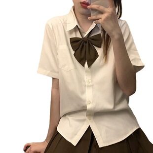 Summer Japanese Style jk Set Women's 2022 Korean Style Elegant Two-Piece Set Short-Sleeved White Shirt Pleated Skirt Skirt