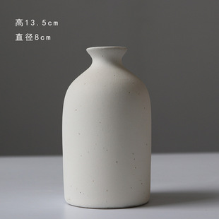 Manufacturer Cross-Border Wholesale Ceramic Small Vase Dried Flower Arrangement Flower Arrangement Living Room Tv Cabinet Dining Table Nordic Decorative Ornaments