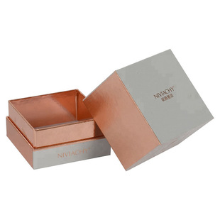 Boutique gift box making heaven and earth cover packaging paper box book type flip cover box high-grade cosmetics set box printing packaging