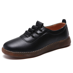 Plus size summer hollow-out breathable shoes for middle-aged and elderly mothers all-match casual spring single-layer shoes slip-on lightweight peas shoes