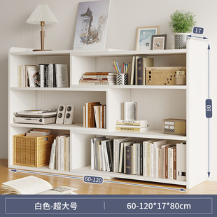 The shelf on the table can hold the computer student bookshelf, the second floor writing desk storage layered office wholesale