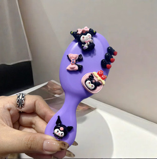 Children's Air Cushion Massage Comb Sanrio Little Girl's Hair-free Household Comb Girls' High Cranial Top Fluffy Air Capsule Comb