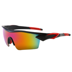Xinshengyuan Sunglasses Men's Riding Glasses Outdoor Sports Glasses Bicycle Dustproof Sunglasses Soft Nose 9311