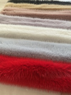 Autumn and winter foreign trade 180CM long imitation fox fur shawl scarf scarf imitation rabbit fur collar Korean double-sided warm