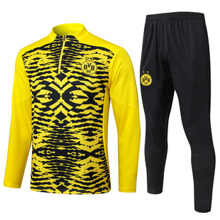 Autumn and Winter Dotermond Football Training Clothes Long-sleeved Printed Adult Jacket Competition Front Clothes Kidsren's Student Sportswear