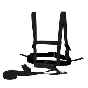Beginner children's ski safety belt training belt traction rope shoulder drawstring drop-resistant rope traction plow training Belt