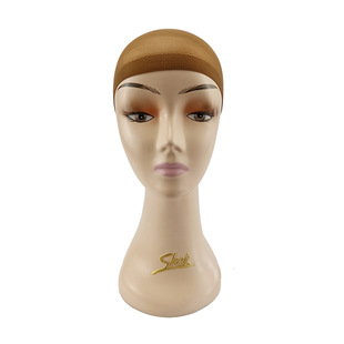 Factory wholesale wig bag hair breathable nylon stockings universal hair net foreign trade lace wig net cap