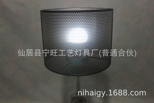 Cross-border for European market wrought iron lampshade metal engraved metal hollow lampshade E27E14 lamp head mouth