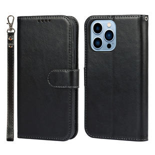 For Apple 16pro Mobile Phone Case iPhone15 Protective Case 14pro Max New Double Fold Edge Wallet Leather Case