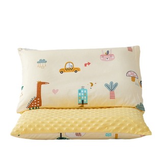 Factory wholesale children's peas pillow pillow core home children's pillow double-sided available cotton cartoon high elastic full
