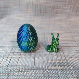 Новый год Дракона 3D Печать Яйца Дракона Дракона Детеныш Дракона Декоративная модель
