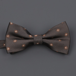 2024 new men's bow tie wedding groom best man bow tie fashion British bow tie