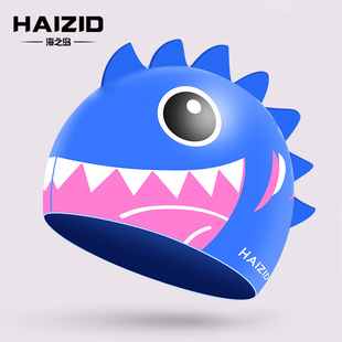HAIZID high elastic silicone head waterproof unisex silicone cap can do LOGO factory direct sales
