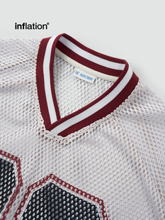 Jiezan Cross-Border | Boxy Short Printed Jersey T-Shirt Men's Retro Sports 2025 Spring and Summer Loose Short-Sleeved Top