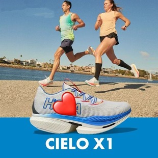 Кросс-зеркало специально для мужчин и женщин HOKA ONE, обувь для скоростного бега CIELO X1, износостойкие, стабильные и дышащие кроссовки