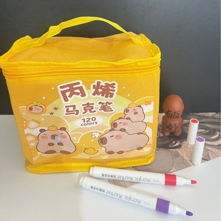 Acrylic Marker Kidsren's Waterproof and Impermeable Color Hand-Painted DIY Fine Head Art Special Watercolor Pen Kidsren's Washable