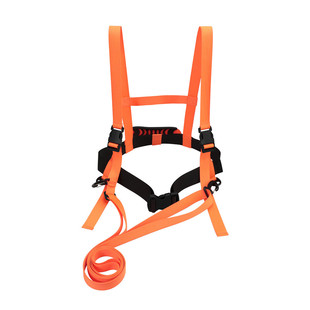 New outdoor ski training chest strap children's ski safety traction rope ski anti-fall training belt anti-fall rope