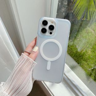 Apple 15 Magnetic Mobile Phone Case Laser Applicable iphone14promax Cool Chameleon 11 Frosted Case 16