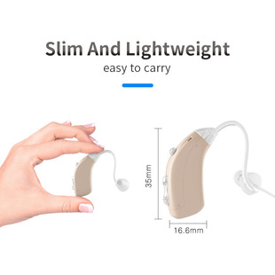 TWS New Open charging compartment rechargeable sound amplifier hearing aid headset English overseas version