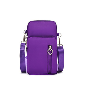 Mobile Phone Bag Women's Crossbody Bag 2025 New Korean Style All-match Mini Small Bag Mobile Phone Bag Vertical Zipper Coin Purse