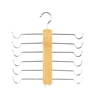 Solid wood underwear hanger factory multi-functional multi-layer sling non-slip pants rack household storage seamless clothes hanging wholesale