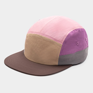 Outdoor color matching quick-drying baseball cap breathable sunscreen hiking cap flat eaves sports quick-drying sun hat