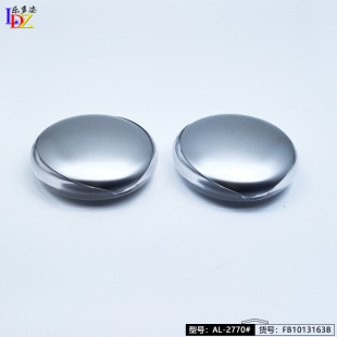 Powder Box Round Double-Layer Powder Box Empty Box Eye Shadow Blush Repackaging Tray Makeup Empty Tray with Mirror Inner Diameter 59mm