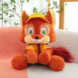 Zoo Plush Toy Nick Judy Doll Doll Cloth Doll Birthday Gift for Girls Children Pillow