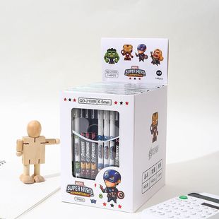 DQ-21026 original god creative cartoon animation game hot erasable straight rod gel pen student sign pen wholesale