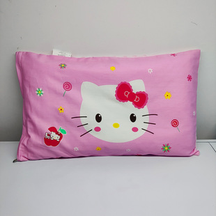 Cotton Peas velvet pillow children's cartoon comfort Peas pillow removable and washable kindergarten baby nap pillow 30*50