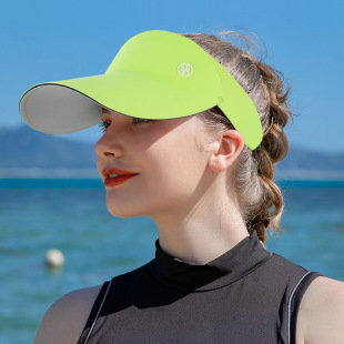 Adult Empty Top Sunscreen Cap Women's Summer Outdoor Sports Baseball Cap Men's Riding Running Sunshade Cap