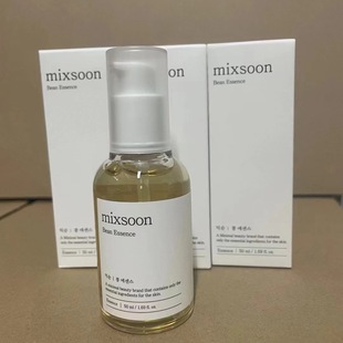 Трансграничное высокое качество Mixsoon ферментированная соевая сыворотка увлажняла отшелушивание улитки белая фасоль эссенка 50 мл
