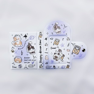 Новый Xigi High Puppy MP3 Cat полый фотоальбом 3-дюймовый звездный погоня за двухсторонней хранением Polaroid фотоальбом оптом